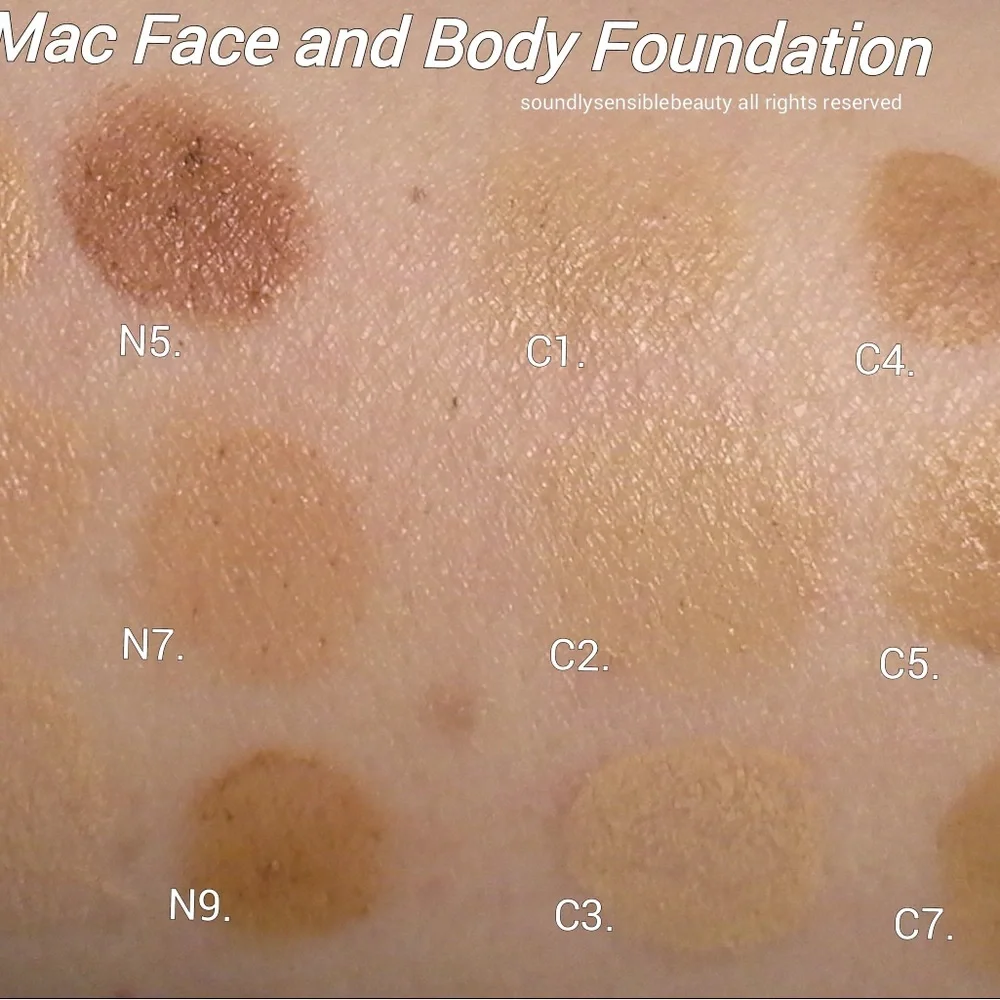 Authentic MAC Cosmetics Studio Face and Body Foundation - Tan (New), Shade: C7 - Picture 4 of 6